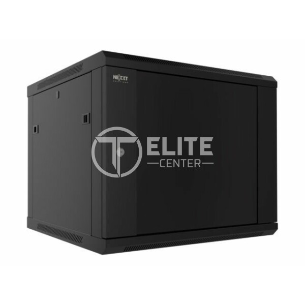 Nexxt Solutions - Rack armario - instalable en pared - RAL 9005, negro barniz - 15U - 19" - en Elite Center