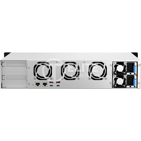 QNAP TS-873AeU-RP - Servidor NAS - 8 compartimentos - montaje en bastidor - SATA 6Gb/s - RAID 0, 1, 5, 6, 10, 50, JBOD, 60 - RAM 4 GB - 2.5 Gigabit Ethernet - iSCSI soporta - 2U - en Elite Center