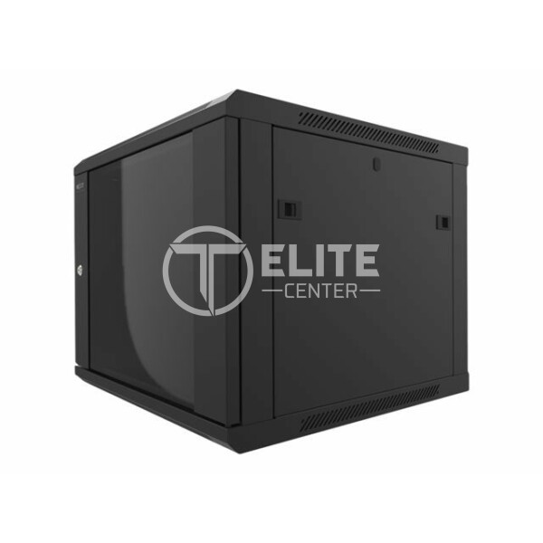 Nexxt Solutions - Rack armario - instalable en pared - RAL 9005, negro barniz - 6U - 19" - en Elite Center