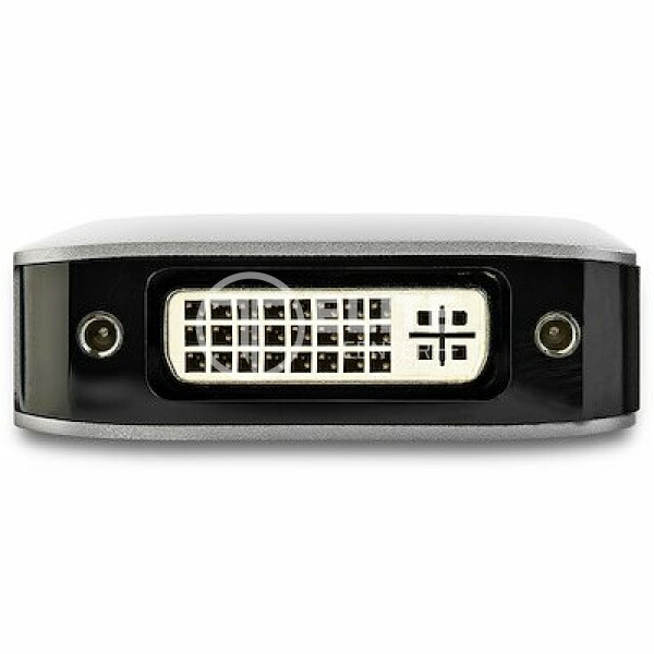 StarTech.com Adaptador USB-C a DVI - Conversor USB Tipo C a DVI con Doble Enlace - Convertidor Activo de Vídeo - 2560x1600 (CDP2DVIDP) - Adaptador de vídeo - enlace doble - USB-C (M) a DVI-I (H) - USB 3.1 - 15.2 cm - activo - gris espacio - para P/N: TB4CDOCK - en Elite Center