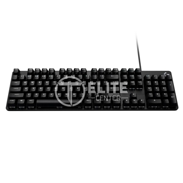 Logitech - Keyboard - Wired - Spanish - USB - Black - carcasa de aluminio - en Elite Center