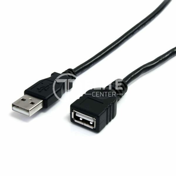 StarTech.com Cable de 1,8m de Extensión Alargador USB 2.0 de alta velocidad Hi Speed - Macho a Hembra USB A - Extensor - Negro - Cable alargador USB - USB (M) a USB (H) - USB 2.0 - 1.8 m - negro - para P/N: 35FCREADBK3, ICUSB2321F, ICUSB232V2, LTUB1MBK, MSDREADU2OTG, ST4200MINI2, UUSBOTG - en Elite Center