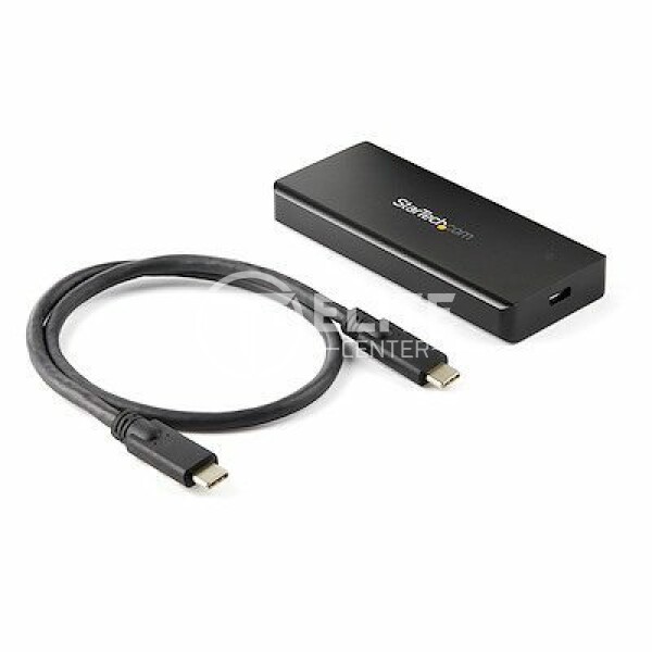StarTech.com Caja USB 3.1 Gen 2 (10Gbps) para Unidades SSD NVMe M.2 - Resistente al Agua IP67 - Compatible con Thunderbolt 3 (M2E1BRU31C) - Caja de almacenamiento - M.2 - M.2 Card - USB 3.2 (Gen 2) - negro - para P/N: PEXUSB321C - en Elite Center
