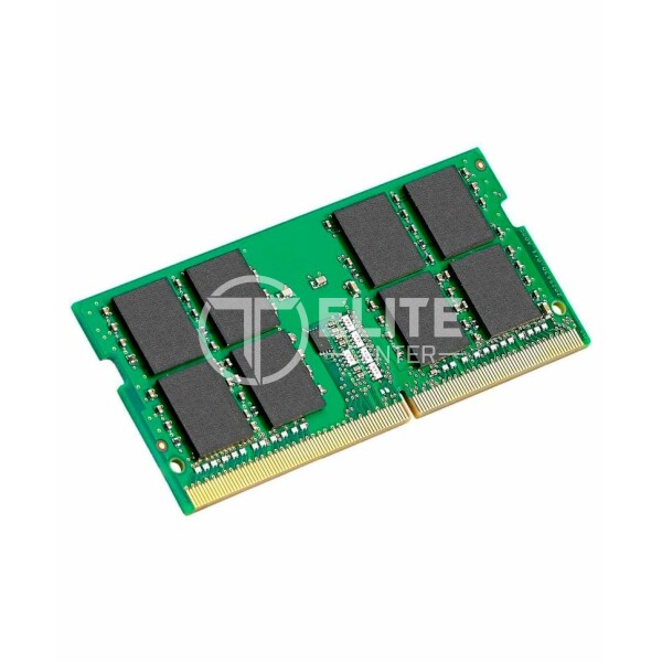Kingston - DDR4 - módulo - 32 GB - SO-DIMM de 260 espigas - 2666 MHz / PC4-21300 - CL19 - 1.2 V - sin búfer - no ECC - en Elite Center