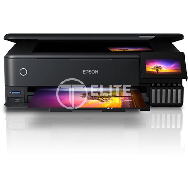 Epson EcoTank L8180 - Impresora multifunción - color - chorro de tinta - A3 (material) - hasta 16 ppm (impresión) - 100 hojas - USB 2.0, LAN, Wi-Fi(n) - en Elite Center