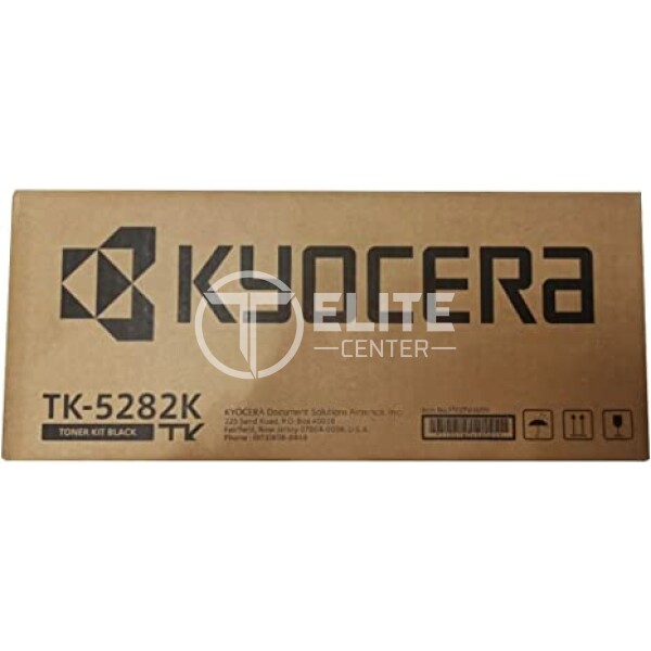 Kyocera TK 5282K - Negro - original - cartucho de tóner - para ECOSYS M6235cidn, M6630cidn, M6635cidn - en Elite Center