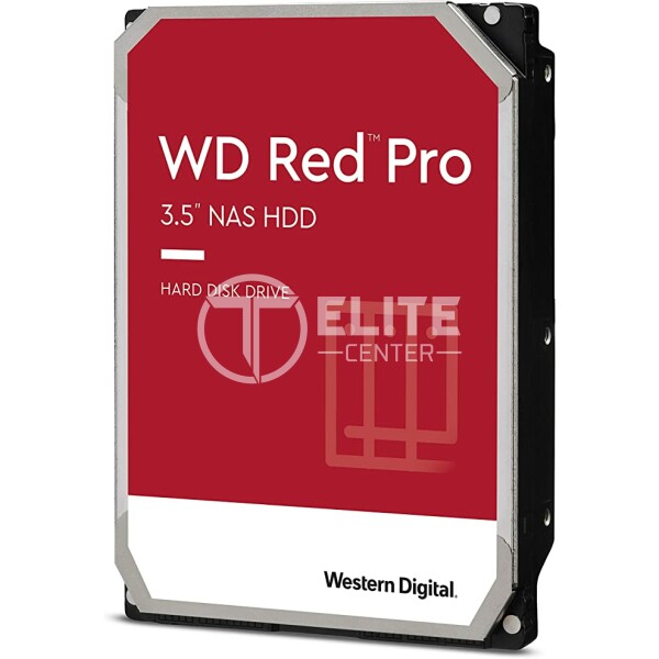 WD Red Pro NAS Hard Drive WD161KFGX - Disco duro - 16 TB - interno - 3.5" - SATA 6Gb/s - 7200 rpm - búfer: 512 MB - en Elite Center