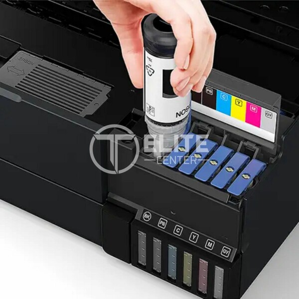 Epson EcoTank L8180 - Impresora multifunción - color - chorro de tinta - A3 (material) - hasta 16 ppm (impresión) - 100 hojas - USB 2.0, LAN, Wi-Fi(n) - en Elite Center