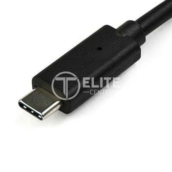 StarTech.com Adaptador Hub USB-C de 4 Puertos 2x USB-A & 2x USBB-C - Cable Anfitrión Integrado con 25cm de Extensión - 10Gbps (HB31C2A2CB) - Hub - 2 x USB-C + 2 x USB 3.1 Gen 2 - sobremesa - para P/N: PEXUSB321C - en Elite Center