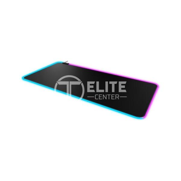 HyperX Pulsefire Mat Gaming - Alfombrilla para ratón iluminada - con iluminación RGB - extragrande - negro - en Elite Center