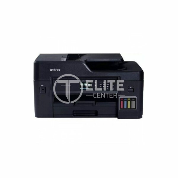 Brother MFC-T4500DW - Wide format - Scanner / Printer / Copier / Fax - Ink-jet - Color - USB / Wi-Fi / Gigabit LAN - A3 (297 x 420 mm) - Automatic Duplexing - Sistema Continuo - en Elite Center