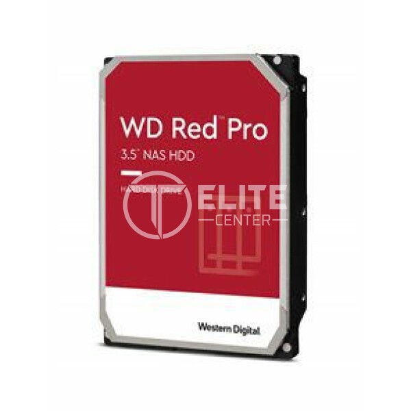 WD Red Pro NAS Hard Drive WD141KFGX - Disco duro - 14 TB - interno - 3.5" - SATA 6Gb/s - 7200 rpm - búfer: 512 MB - en Elite Center