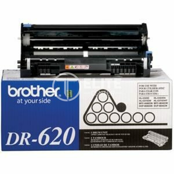 Brother DR620 - Original - kit de tambor - para Brother DCP-8080, 8085, HL-5340, 5350, 5370, 5380, MFC-8480, 8680, 8880, 8890 - en Elite Center
