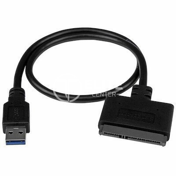 StarTech.com Cable adaptador USB 3.1 (10 Gbps) a SATA para unidades de disco - Controlador de almacenamiento - 2.5", 3.5" - SATA 6Gb/s - USB 3.1 (Gen 2) - negro - en Elite Center