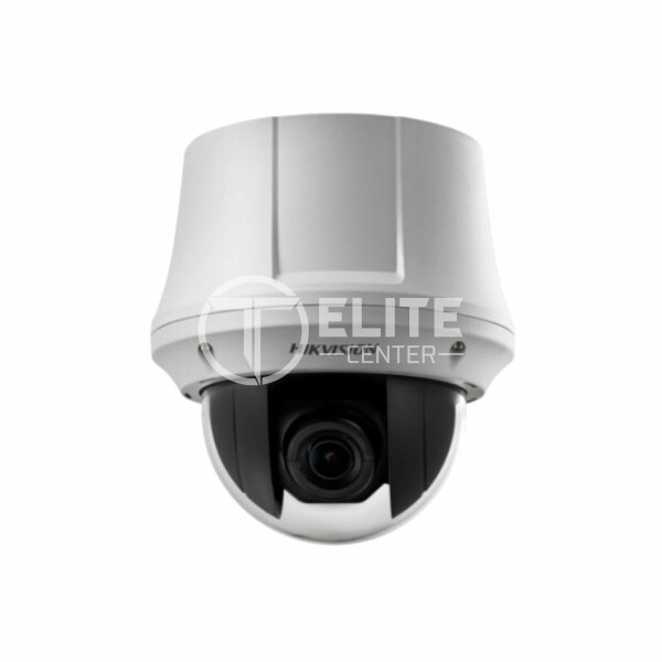Hikvision Pro Series DS-2DE4225W-DE3(S6) - Cámara de vigilancia de red - PTZ - cúpula - color (Día y noche) - 2 MP - 1920 x 1080 - 1080p - motorizado - audio - LAN 10/100 - MJPEG, H.264, H.265, H.265+, H.264+ - CC 12 V / PoE Plus - en Elite Center
