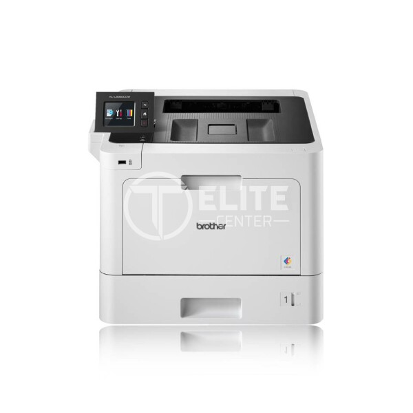 Brother HL-L8360CDW - Impresora - color - a dos caras - laser - A4/Legal - 2400 x 600 ppp - hasta 33 ppm (monocromo) / hasta 33 ppm (color) - capacidad: 300 hojas - USB 2.0, Gigabit LAN, Wi-Fi(n), host USB, NFC - en Elite Center
