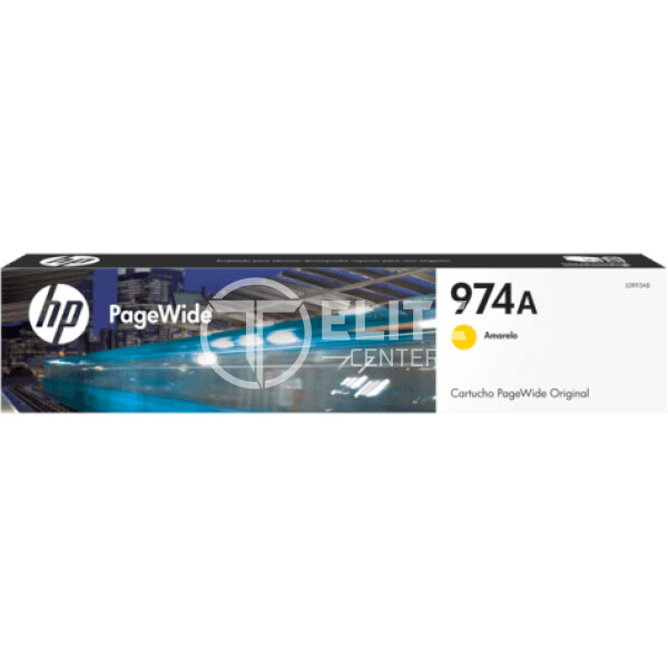 HP - 974a - Ink cartridge - Yellow - Pagewide - en Elite Center