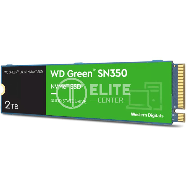 WD Green SN350 NVMe SSD WDS200T3G0C - SSD - 2 TB - interno - M.2 2280 - PCIe 3.0 x4 (NVMe) - en Elite Center