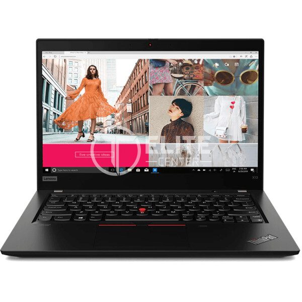 Lenovo ThinkPad X13 Gen 1 - Notebook - 13.3" - 1980 x 1080 LCD - Intel Core i5 I5-10210U / 2.7 GHz - DDR4 SDRAM - 1 TB SSD - Intel HD Graphics - Windows 10 Pro - Black - Spanish - 3-year warranty - en Elite Center