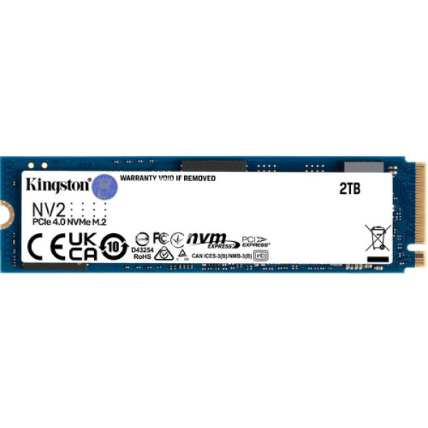 Kingston - 2000 GB - M.2 2280 - Solid state drive - Up to 2100 MB/s - en Elite Center
