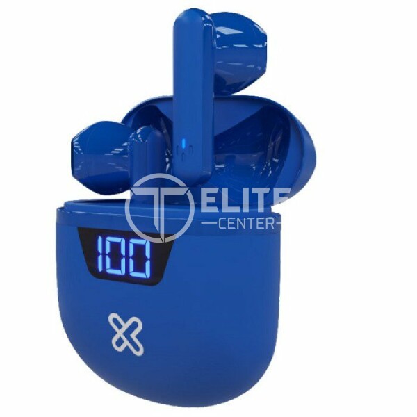 Klip Xtreme - KTE-006BL - True wireless earphones - Para Home audio / Para Portable electronics / Para Tablet / Para Cellular phone - Wireless - Azul - en Elite Center