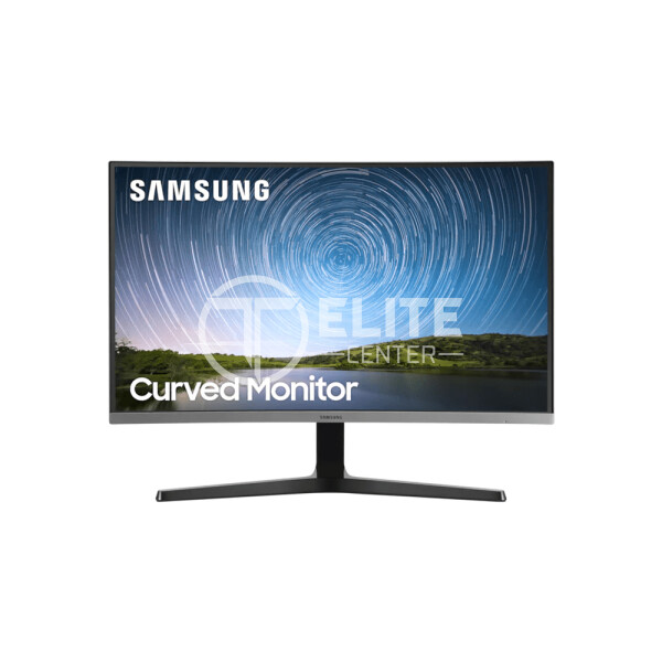 Samsung C32R500FHL - CR50 Series - monitor LED - curvado - 32" (31.5" visible) - 1920 x 1080 Full HD (1080p) @ 75 Hz - VA - 300 cd/m² - 3000:1 - 4 ms - HDMI, VGA - gris oscuro/azul - en Elite Center