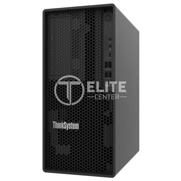 Lenovo - Server - Tower - 1 Intel Xeon E-2324G / 3.1 GHz - DDR SRAM - 2 TB Hard Drive Capacity - 7D8KA00ALA - en Elite Center